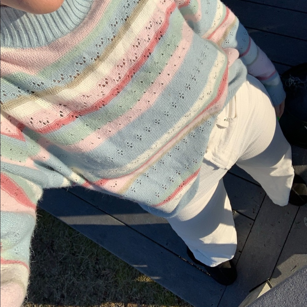 Vintage oversized turtleneck sweater